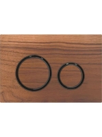 Geberit Sigma21 működtetőlap, 2 mennyiséges öblítéshez, hikoridió/feketekróm 115.651.JX.1