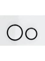 Geberit Sigma21 működtetőlap, 2 mennyiséges öblítéshez, fehér/feketekróm115.651.SI.1