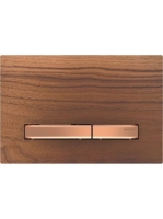 Geberit Sigma50 működtetőlap, 2 mennyiséges öblítéshez, vörösarany/hikoridió 115.670.JX.2