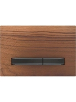 Geberit Sigma50 működtetőlap, 2 mennyiséges öblítéshez, feketekróm/hikoridió 115.671.JX.2