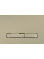 Geberit Sigma50 működtetőlap, 2 mennyiséges öblítésű, easy-to-clean bevonat, sárgaréz 115.672.QF.2