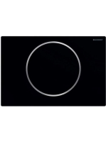 Geberit Sigma10 nyomólap, öblítés-stop működtetésű, matt fekete 115.758.14.5