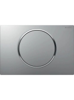 Geberit Sigma10 nyomólap, öblítés-stop működtetésű, króm 115.758.JQ.5