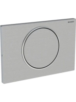 Geberit Sigma10 nyomólap, öblítés-stop működtetésű, szálcsiszolt 115.787.SN.5