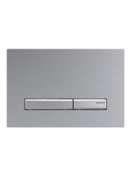 Geberit Sigma50 működtetőlap,2 mennyiséges öblítés, easy-to-clean bevonat,króm/csiszolt 115.788.GH.2