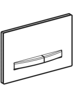 Geberit Sigma50 működtetőlap,2 mennyiséges öblítés, easy-to-clean bevonat,króm/csiszolt 115.788.GH.2
