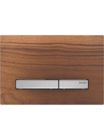 Geberit Sigma50 működtetőlap 2 mennyiséges öblítéshez, króm/hikoridió 115.788.JX.2