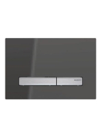 Geberit Sigma50 működtetőlap 2 mennyiséges öblítéshez, króm/füstüveg 115.788.SD.2