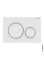 Geberit Sigma20 nyomólap fehér/matt fehér 115.882.11.1
