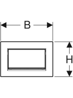 Geberit Sigma30 nyomólap aranyozott 115.893.45.1