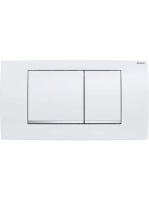 Geberit Twinline30 működtetőlap, 2 mennyiséges öblítéshez, fehér 115.899.KJ.1