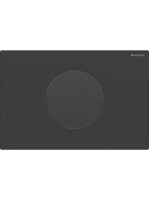 Geberit Sigma10 érintésmentes nyomólap, 2 mennyiséges öblítésű, fekete easy-to-clean 115.906.16.6