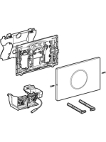 Geberit Sigma10 érintésmentes nyomólap, 2 mennyiséges öblítésű, fekete easy-to-clean 115.906.16.6