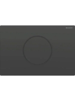Geberit Sigma10 érintésmentes nyomólap Sigma tartályhoz, 2 öblítésű, fekete/matt fekete 115.906.DW.6