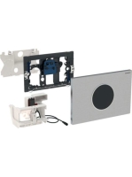 Geberit Sigma10 érintésmentes működtetőlap, WC öblítés elektronikus működtetéssel, hálózati, 2 mennyiséges öblítés, szálcsiszolt 115.906.SN.6