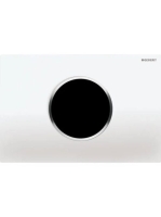 Geberit Sigma10 érintésmentes működtetőlap, WC öblítés elektronikus működtetéssel, hálózati, 2 mennyiséges öblítés, fehér/fényes króm 115.907.KJ.6