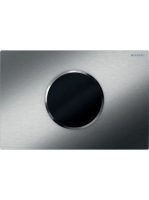 Geberit Sigma10 érintésmentes működtetőlap, elektronikus működtetéssel, elemes, 2 mennyiséges öblítés, szálcsiszolt 115.908.SN.6