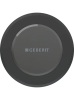 Geberit 10 típusú infravörös gomb 2 mennyiséges öblítéshez, Sigma tartályhoz, matt fekete 115.936.14.6