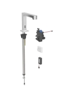 Geberit Brenta álló csaptelep vezérlődobozhoz termosztatikus keverővel, elemes, króm 116.198.21.1