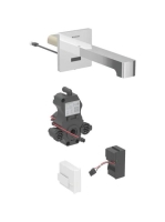 Geberit Brenta fali mosdócsaptelep falsík alatti vezérlőhöz 22 cm, keverővel, fényes króm 116.292.21.1