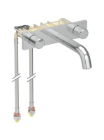 Geberit ONE két fogantyús fali mosdócsaptelep, Geberit ONE szerelőelemhez, króm 116.460.21.1