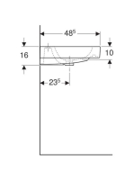 Geberit iCon mosdó 60cm 124060000