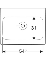 Geberit iCon mosdó, 60x48.5 cm 124061000