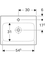 Geberit iCon mosdó, 60x48.5 cm 124062000