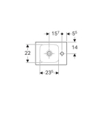 Geberit iCon xs 40-es jobbos kézmosó 124736