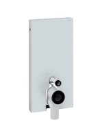 Geberit Monolith fehér üveg szanitermodul talpon álló WC-hez, 101 cm 131.002.SI.5