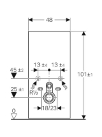 Geberit Monolith láva szanitermodul fali WC-hez, 101 cm 131.021.JK.5