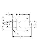Geberit AquaClean Tuma Classic WC kerámiára szerelhető berendezés, alpin fehér 146.073.11.1