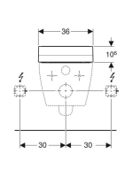 Geberit AquaClean Tuma Classic WC kerámiára szerelhető berendezés, alpin fehér 146.073.11.1