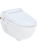 Geberit AquaClean 4000 készlet, WC kerámiára szerelhető berendezés fali WC-vel, alpin fehér 146.135.11.1