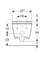 Geberit AquaClean Sela fali WC, alpin fehér 146.223.11.1