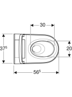 Geberit AquaClean Sela fali WC, komplett higiéniai berendezés, matt fehér 146.223.JT.1