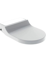 Geberit AquaClean Tuma Comfort WC kerámiára szerelhető berendezés, fehér üveg 146.273.SI.1 (146273SI1)