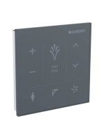 Fali kezelőpanel Geberit AquaClean számára, fekete üveg 147.038.SJ.1