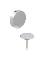 Geberit beépítő készlet d52, excenteres kádlefolyó készlethez, fényes króm 150.281.21.1