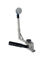 Geberit excenteres kádlefolyó készlet, beépítő készlettel, fényes króm 150.520.21.6