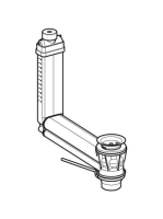 Geberit Clou mosdó csatlakozó emelőrudas működtetéssel 152.018.00.1