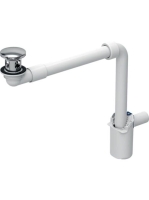 Geberit helytakarékos típusú lefolyószelep, külső szelepfedéllel 152.073.21.1