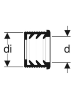 Geberit tömítőmandzsetta bidékhez és mosdókhoz 152693001