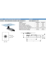 Geberit CleanLine zuhanylefolyó beépítő alapkészlet (alacsony) 154152001 (154.152.00.1)