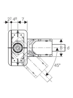 Geberit CleanLine zuhanylefolyó beépítő alapkészlet (alacsony) 154152001 (154.152.00.1)