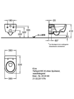 Geberit iCon Rimfree fali WC csésze 204060 (204060000) KIFUTÓ TERMÉK