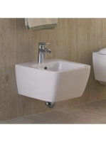 Geberit iCon Square fali bidé, zárt forma, 54 cm, 231910000