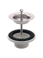 Geberit lefolyószelep mosdóhoz, polírozott rozsdamentes acél 241.504.00.1