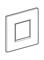 Geberit 30 típusú takarólap, matt fekete 243.271.16.1