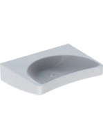 Geberit Paracelsus akadálymentes mosdó 64x49 cm, csaplyuk és túlfolyó nélkül 251060000